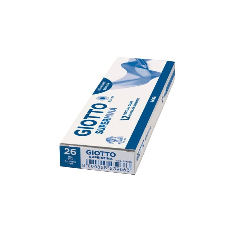 Matita colorata GIOTTO Supermina blu avio 26 - F239026 (Conf.12)