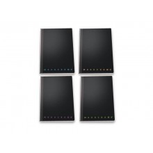 Quaderno a righe Pigna Maxi filo singer 1R 62 ff cover pp monocromo assortiti - 80 gr. A4 - Conf. 5 pezzi 02312181R