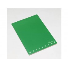 Maxi quaderno Pigna Monocromo Green A4 - 80 g/m² - 42 ff - 4M - copertine assortite - conf. 10 pezzi - 02309784M
