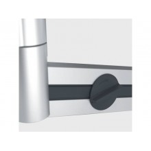 Braccio porta monitor per 1 schermo max 27" DURABLE argento metallizzato 345x470x120 mm - 5083-23