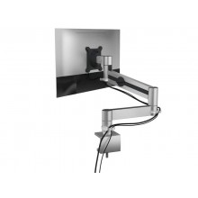 Braccio porta monitor per 1 schermo max 27" DURABLE argento metallizzato 345x470x120 mm - 5083-23