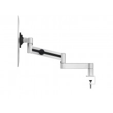 Braccio porta monitor per 1 schermo max 27" DURABLE argento metallizzato 345x470x120 mm - 5083-23