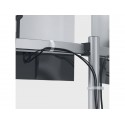 Braccio porta monitor per 2 schermi max 27" DURABLE argento metallizzato 780x445x190 mm - 5085-23