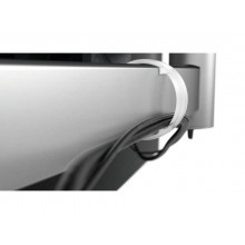 Braccio porta monitor per 2 schermi max 27" DURABLE argento metallizzato 780x445x190 mm - 5085-23