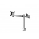 Braccio porta monitor per 2 schermi max 27" DURABLE argento metallizzato 780x445x190 mm - 5085-23