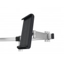 Braccio porta monitor per 1 schermo max 27" e 1 tablet max 13" DURABLE argento metallizzato 780x445x190 mm - 5087-23