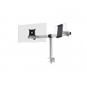 Braccio porta monitor per 1 schermo max 27" e 1 tablet max 13" DURABLE argento metallizzato 780x445x190 mm - 5087-23