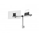 Braccio porta monitor per 1 schermo max 27" e 1 tablet max 13" DURABLE argento metallizzato 780x445x190 mm - 5087-23