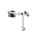 Braccio porta monitor per 1 schermo max 27" e 1 tablet max 13" DURABLE argento metallizzato 780x445x190 mm - 5087-23