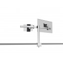 Braccio porta monitor per 1 schermo max 27" e 1 tablet max 13" DURABLE argento metallizzato 780x445x190 mm - 5087-23