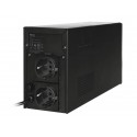 Gruppo di continuità Oxxtron 1000VA Trust con batteria integrata - 2 prese nero - 21199