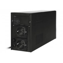 Gruppo di continuità Oxxtron 1000VA Trust con batteria integrata - 2 prese nero - 21199