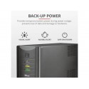 Gruppo di continuità Oxxtron 1000VA Trust con batteria integrata - 2 prese nero - 21199