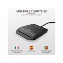 Lettore di schede ID Trust Smart Card Reader Primo nero - 23890
