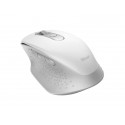 Mouse ergonomico ricaricabile wireless Trust OZAA ricevitore USB A 2.0 - portata 10 m - bianco - 24035
