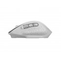 Mouse ergonomico ricaricabile wireless Trust OZAA ricevitore USB A 2.0 - portata 10 m - bianco - 24035
