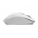Mouse ergonomico ricaricabile wireless Trust OZAA ricevitore USB A 2.0 - portata 10 m - bianco - 24035
