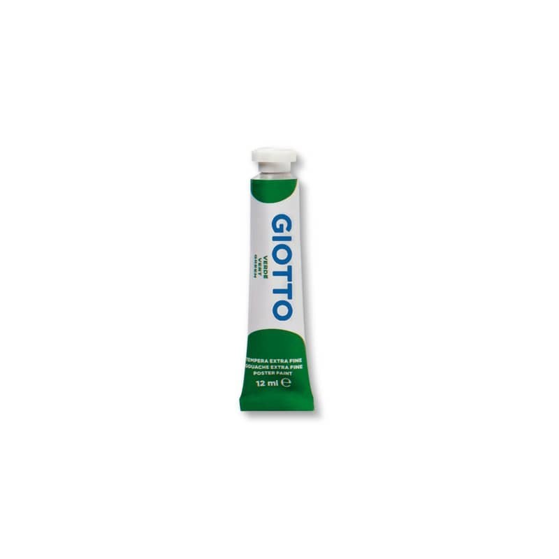 Tempere GIOTTO Extra 12 ml verde brillante F35201200 (Conf.6)