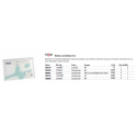 Busta trasparente con bottone Rexel Ice A5 trasparente conf. da 5 pezzi - 2101658