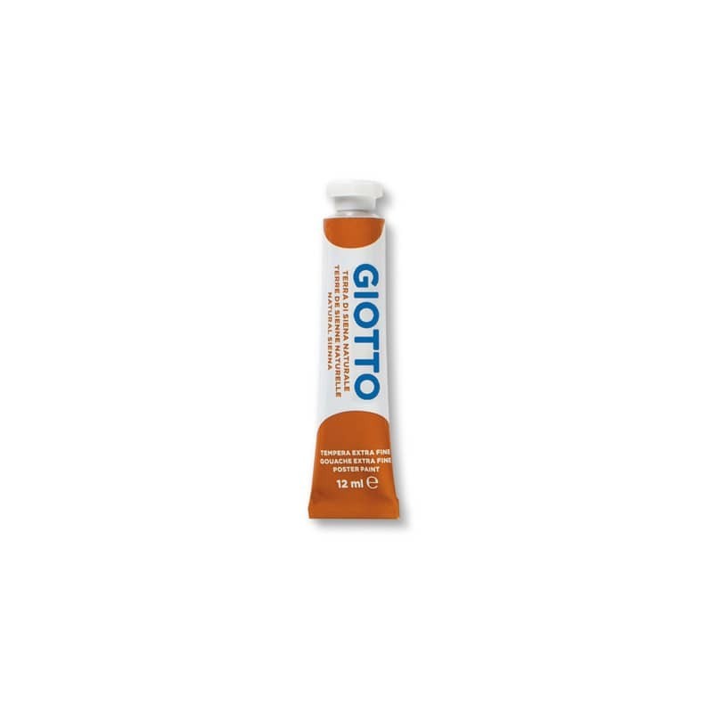 Tempera GIOTTO Extra 12 ml terra di Siena naturale F35202000 (Conf.6)