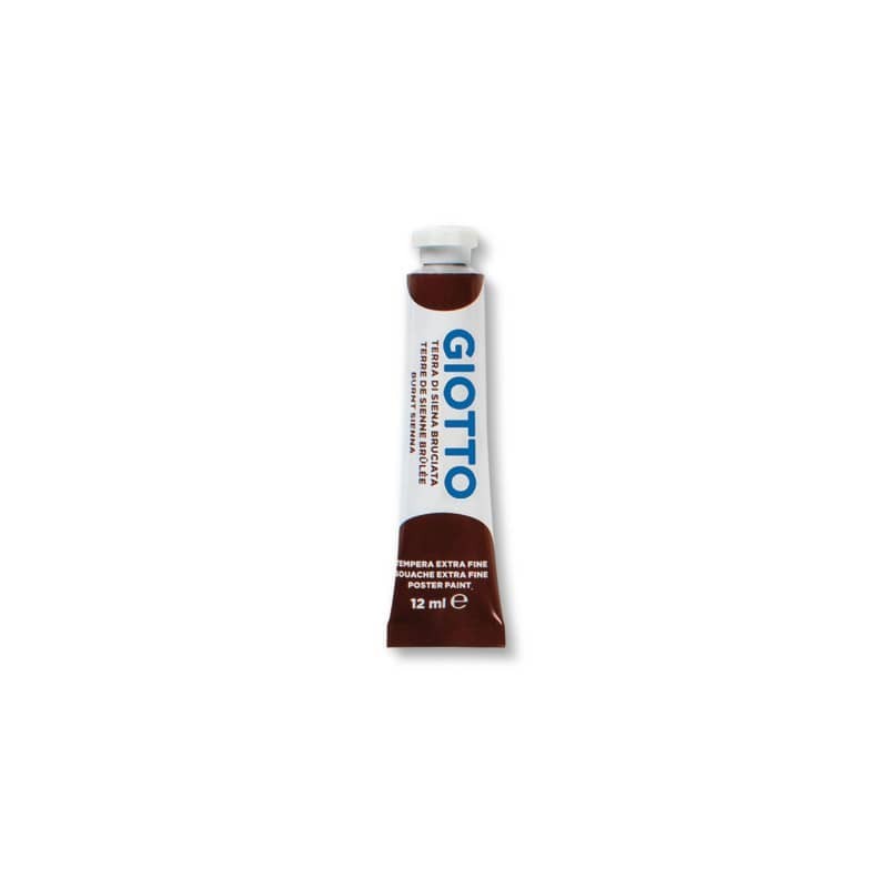 Tempera GIOTTO Extra 12 ml terra di Siene bruciata F35202200 (Conf.6)