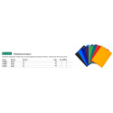 Portalistini Exacompta LINEA OPACO 8 colori assortiti ppl A4 30 buste 8530E