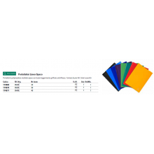Portalistini Exacompta LINEA OPACO 8 colori assortiti ppl A4 30 buste 8530E