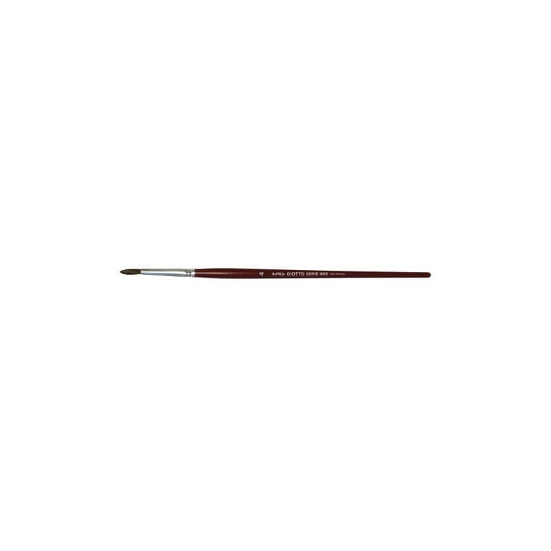 Pennello GIOTTO Serie Art punta tonda pelo di pony N° 4 - F550400 (Conf.12)