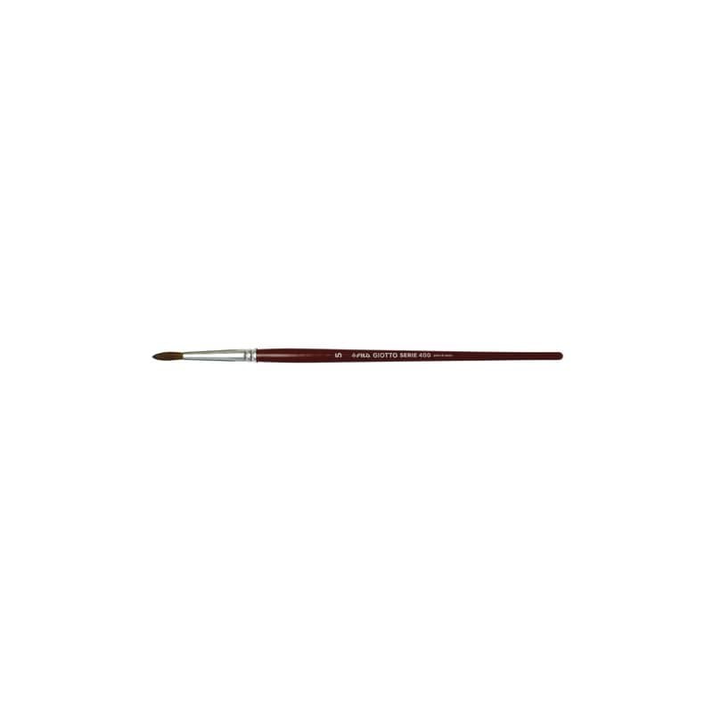 Pennello GIOTTO Serie Art punta tonda pelo di pony N° 5 - F550500 (Conf.12)