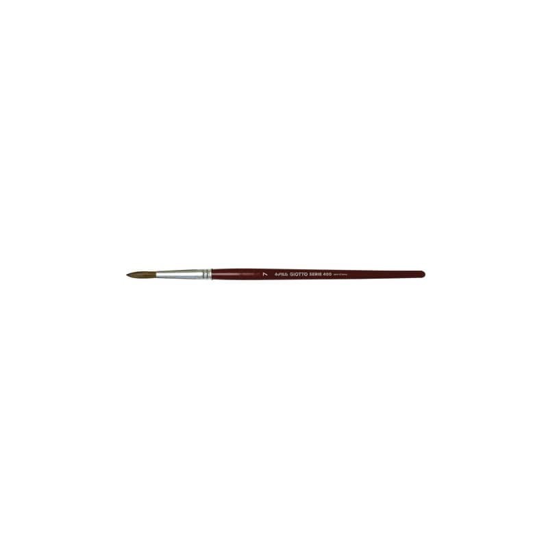 Pennello GIOTTO Serie Art punta tonda pelo di pony N° 7 - F550700 (Conf.12)