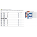 Portalistini personalizzabile in PP Sei Rota Uno TI - PP buccia - 96 buste A4 blu - 55229607