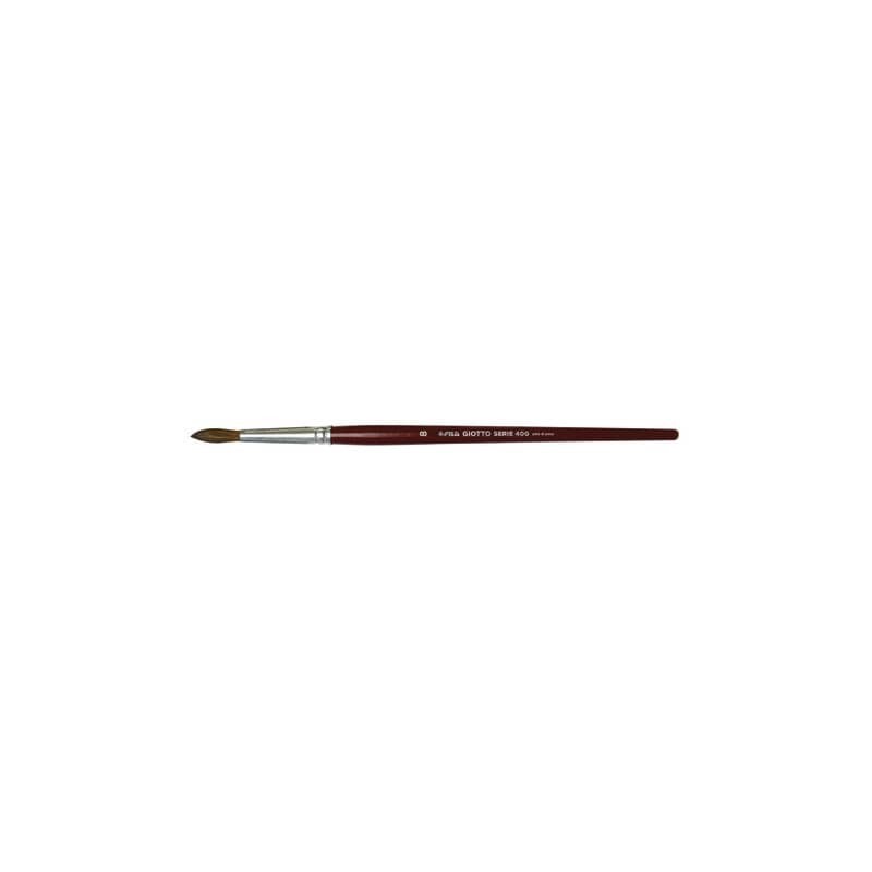 Pennello GIOTTO Serie Art punta tonda pelo di pony N° 8 - F550800 (Conf.12)