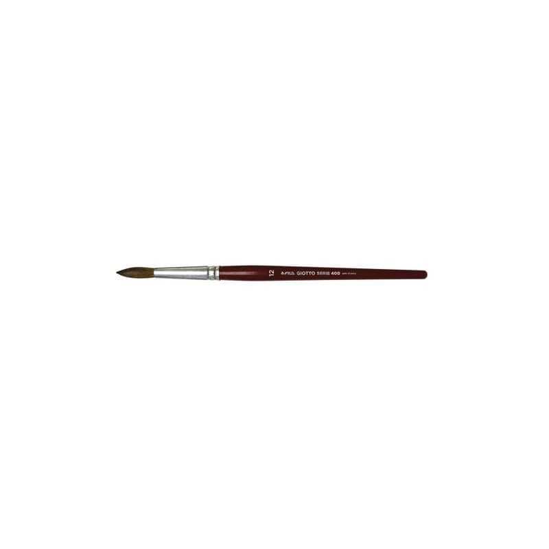 Pennello GIOTTO Serie Art punta tonda pelo di pony N° 12 - F551200 (Conf.12)