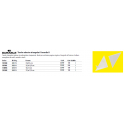 Tasche adesive DURABLE CORNERFIX® triangolari polipropilene trasparente 75x75mm  conf. 100 - 828119