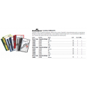 Cartellina con clip Durable DURACLIP® A4 - dorso 3 mm - capacità 30 fogli nero - 220001