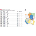 Cartelline a 3 lembi Pigna Eco 180 g/mq 24,5x33 cm con stampa giallo conf. 50 pezzi - 0221801GI