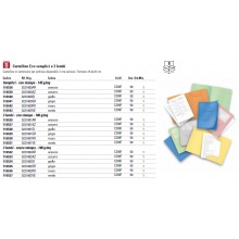 Cartelline a 3 lembi Pigna Eco 180 g/mq 24,5x33 cm con stampa grigio conf. 50 pezzi - 0221801GR