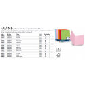 Cartellina semplice FAVINI FOLDER S cartoncino Simplex Luce&Acqua 200 g/m² 25x34cm rosa 10  conf.50 - A50S664