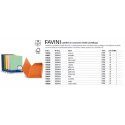 Cartellina 3 lembi Favini FOLDER 3L Luce&Acqua 200 g/m² 24,5x34,5cm verde chiaro 09 conf.25 - A50P434