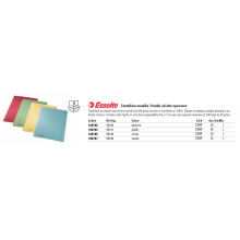 Cartelle a 3 lembi Esselte MANILLA 25x35 cm A4 295 g/m² giallo conf.25 - 55131