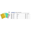 Cartellina con finestra Blasetti SINTEX aperta su due lati carta 120 g/m² 22x31 cm rosso  conf. da 50 - 0581
