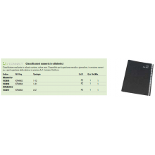 Libro monitore Q-Connect 270x340 mm nero 1-31 KF04564