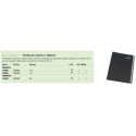 Libro monitore Q-Connect 270x340 mm nero A-Z KF04563