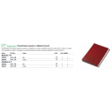 Classificatore numerico 1-31 FRASCHINI 24x34 cm in dermoide con dorso espandibile rosso - 643-E-DR