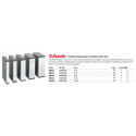 Cartelle portaprogetti Esselte C06 DELSO LINE 25x35 cm grigio dorso 6 cm 390306040 (Conf.5)