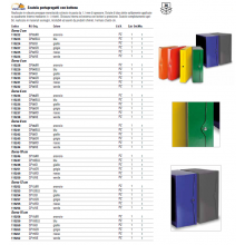 Portaprogetti con bottone EURO-CART presspan monolucido 25x35 cm dorso 12 cm giallo - CP12GI_DESK