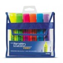 Evidenziatori TRATTO Video 1-5 mm assortiti conf. da 6 - F83100000
