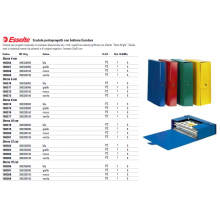 Cartella portaprogetti Esselte C30 EUROBOX dorso 10 cm presspan biverniciato verde - 390330180 (Conf.5)