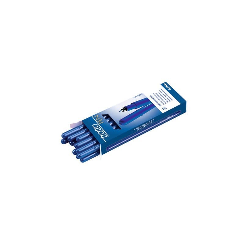 Penne a punta sintetica TRATTO Pen 2 mm blu F830701 (Conf.12)