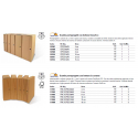 Scatola portaprogetti con bottone in cartone EURO-CART 35x25 cm dorso 6 cm FMCXCPECO06AV (Conf.5)